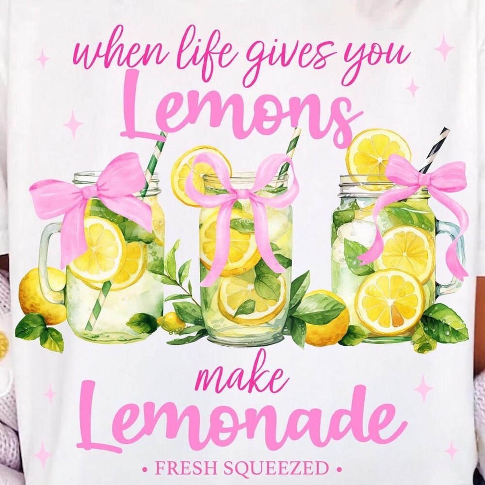 Coquette When life gives you Lemons Shirt - Picture 2 of 4